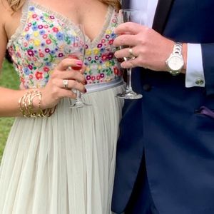 Needle & Thread Open Back Maxi Gown